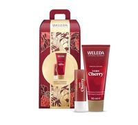 WELEDA - Coffret Very Cherry 2025 - Crème Mains 50ml + Stick Lèvres 4,8g - Soin hydratant & nourrissant - Coffret cadeau beauté