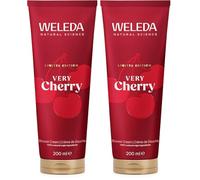 WELEDA - Crème de Douche Very Cherry - 200ml - Nettoie la peau en douceur - Formule 100% d'origine naturelle - NATRUE - 200ml (Lot de 2)