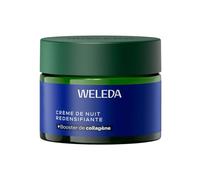 WELEDA - Crème de Nuit redensifiante GENTIANE BLEUE ET EDELWEISS - Soin anti-âge redensifiant dès 50 ans - Peaux matures - NATRUE* - Vegan*** - 40 ml
