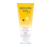 WELEDA - Crème hydratante Visage sans parfum Calendula - 50 ml | Hydrate et nourrit - Pour la peau délicate des bébés, dès la naissance