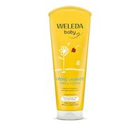 WELEDA - Crème lavante Corps & Cheveux - Nettoie en douceur - Pour la toilette quotidienne des peaux délicates des bébés et des jeunes enfants - NATRUE* - Vegan*** - 200 ml