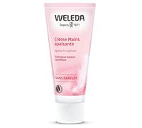 WELEDA Crème Mains Apaisante - Soin Apaisant et Hydratant, Peaux Sensibles Sujettes aux Irritations, Protège du Dessèchement, Huiles de coco bio et jojoba bio, Absorption Rapide, Vegan NATRUE, 50ml