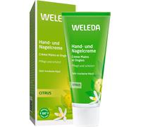 WELEDA - Crème Mains et Ongles nourrissante Citrus - Pour apaiser et adoucir les mains sèches et les ongles abîmés - NATRUE* - 50ml