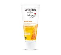 Weleda Crème protectrice au calendula pour bébé, crème à changer les couches, apaise et protège, aux extraits de calendula et d'oxyde de zinc (1x75 ml)