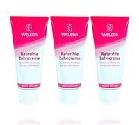 Weleda Dentifrice Ratanhia 75 ml - Lot de 3