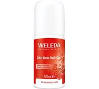 Weleda Deo Roll-on Grenade, déodorant roll sans sels d'aluminium, parfum vibrant composé d'orange, davana et vanille, pour 24h d'efficacité et de protection (1X50 ml)