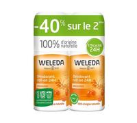 WELEDA Argousier Déodorant roll-on 24h Rouleau 100 ml