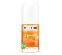 WELEDA - Déodorant roll-on 24H Argousier Formule 100% d'origine naturelle - Protection déodorante efficace pendant 24H - NATRUE* - Vegan*** - 50 ml