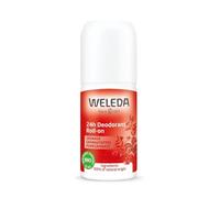 WELEDA Déodorant Roll-On 24H Grenade - Déodorant Femme Homme 100 % d’Origine Naturelle, Sans Sels d'Aluminium, Parfum Sensuel, Huiles Essentielles Orange Davana Vanille, Vegan NATRUE, 50ml