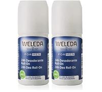 Weleda - Déodorant Roll-On Homme - Sans Sels d'Aluminium - Efficacité 24 h - Flacon à Bille 50 ml (Lot de 2)