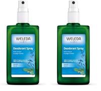 WELEDA - Déodorant Sauge efficacité Formule 100% d'origine naturelle - Protection déodorante efficace - NATRUE - Vegan - 100 ml (Lot de 2)