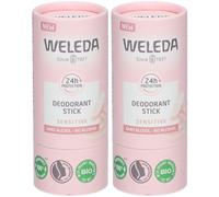 WELEDA Déodorant solide 24H Sensitive Set(S) 2x50 g