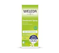 WELEDA - Déodorant Spray Homme Fraîcheur Dynamique aux Agrumes Bio, Protection Longue Durée (Lot de 2) - Le Lot De 2