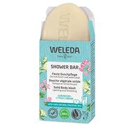 WELEDA - Douche végétale solide Géranium & Litsea Cubeba - Nettoie la peau grâce aux tensiocatifs - 100% d'origine naturelle - NATRUE* - Végan*** - 75 g
