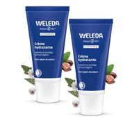 WELEDA - Duo Crème hydratante Homme - Hydrate et protège - Certifié Natrue**- Tube 30 ml x 2