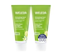 WELEDA - Duo Crème Mains et Ongles nourrissante au Citrus - Nourrit et répare - Certifié Natrue**- Tube 50 ml x 2