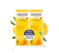 Weleda Bébé Calendula Crème pour le Change Bio Lot de 2 x 75ml