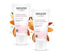 WELEDA - Duo Fluide hydra-apaisant Sensitive - Protège et apaise - Sans parfum - Certifié Natrue**- Tube 30 ml x 2