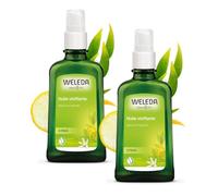 WELEDA - Duo Huile vivifiante au Citrus - Soin corporel - Adoucit et nourrit - Vegan* - Certifié Natrue** - Flacon-pompe 100 ml x 2