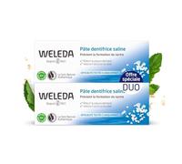 Pâte Dentifrice - Weleda - Saline - Lot de 2 x 75ml - Sans conservateur - Hygiène dentaire