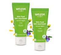WELEDA - Duo Skin Food Soin nourrissant - texture légère - peaux sèches et agressées - Certifié Natrue ** - Tube 75 ml x 2