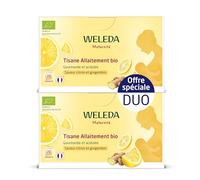 WELEDA - Duo Tisane Allaitement bio Citron Gingembre - 20x2 g