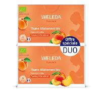 Weleda Duo Tisane Allaitement bio Pêche Abricot lot de 2x 20 sachets