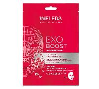 Weleda Exo Boost Glow Masque en Tissu Grenade é Peptides de Maca 20ml