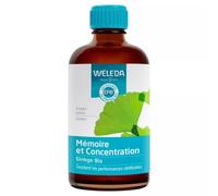 Weleda Extrait De Plantes Bio Mémoire Et Concentration Ginkgo 100 Ml*