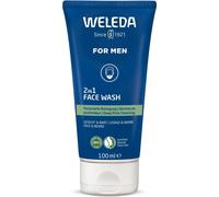 Weleda For Men 2v1 gel nettoyant visage et barbe 100 ml