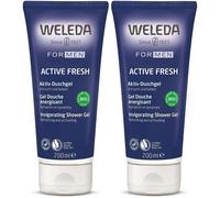 WELEDA For Men Active Fresh Gel Douche Energisant Bio Set(S) 2x200 ml