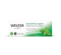 WELEDA - Gel Dentifrice Apaisant pour Gencives Sensibles, Saveur Menthe Verte Bio (75 mL) - Le Lot De 3