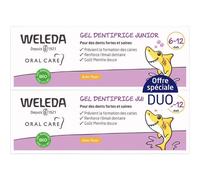 Weleda Gel Dentifrice Junior 6-12 Ans avec Fluor 2x50 ml