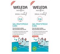 WELEDA Gel Dentifrice Kids 0-6 ans Dentaire 2x50 ml