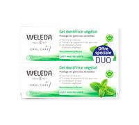 Weleda Dentifrice Gel Végétal Menthe Verte 2 x 75 ml