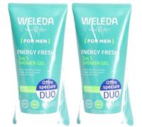 WELEDA Gel Douche 3en1 Energy Fresh Set(S) 2x400 ml