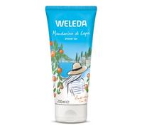 WELEDA Gel Douche Mandarino Di Capri - Gel Douche Rafraîchissant tous Types De Peaux, Parfum 100% Naturel Mandarine, Romarin, Lavande, Ingrédients 100% D’Origine Naturelle, Vegan NATRUE, 200ml