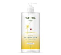 WELEDA - Gel lavant doux au Calendula sans parfum - 750 ml - Nettoie en douceur - Pour la toilette quotidienne des peaux délicates des bébés et des jeunes enfants - / - 750 ml
