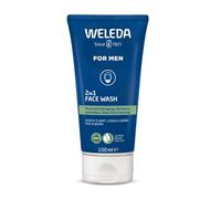 WELEDA - Gel Nettoyant Visage et Barbe Homme, Purifiant et Rafraîchissant (Flacon 100mL) - lot de 3 - Vendu par Lot