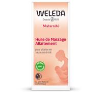 Weleda Huile de massage allaitement – Amande douce, vegan, facilite la lactation – 50 ml