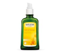 Weleda Huile de massage au calendula – Pour peaux sensibles – Bio, Vegan, NATRUE – 100 ml