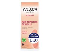 Weleda Duo Huile de massage Vergetures