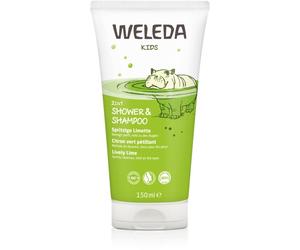Weleda Kids Cheerful Lime crème de douche et shampoing pour enfant 2 en 1 150 ml