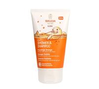 Weleda Kids Crème de Douche 2 en 1 Enfants - Orange fruitée Shampooing 150 ml