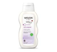 WELEDA - Lait Corporel Mauve Blanche - Adoucit et calme les irritations - Pour les bébés et les jeunes enfants à la peau très sensibles ou à tendance atopiques - NATRUE* - Bio** - 200 ml
