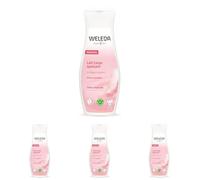 WELEDA - Laits Corps apaisant sans parfum - Protège et adoucit - Peaux sensibles et sujette aux allergies, convient aux peaux sèches - NATRUE* - Vegan*** - 200ml (Lot de 4)