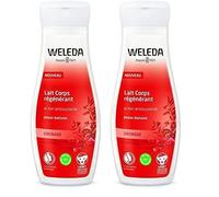 WELEDA - Laits Corps régénérant Grenade - Tonifie et régénère la peau - action antioxydante - NATRUE* - Vegan** - 200 ml (Lot de 2)