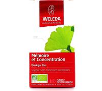 WELEDA - EPB® Ginkgo Bio - Mémoire et concentration - Soutient les performances cérébrales - Complément Alimentaire Naturel - Bio** - Vegan*** - 60 ml