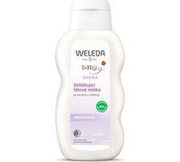 WELEDA Lotion de soin pour bébé à la mauve blanche pour peaux très sensibles, 200 ml Lotion