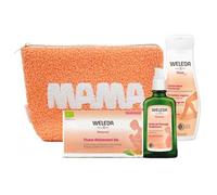 Weleda Trousse Maternité & Allaitement – Huile 100ml, Gel 200ml, Tisane 20 sachets – trousse offerte